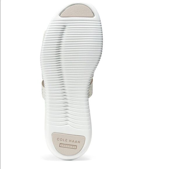 COLE HAAN‎ ZeroGrand Slide Sandal, Ivory/White, Beach Summer Sandal, Size 10 NWT - Picture 15 of 15